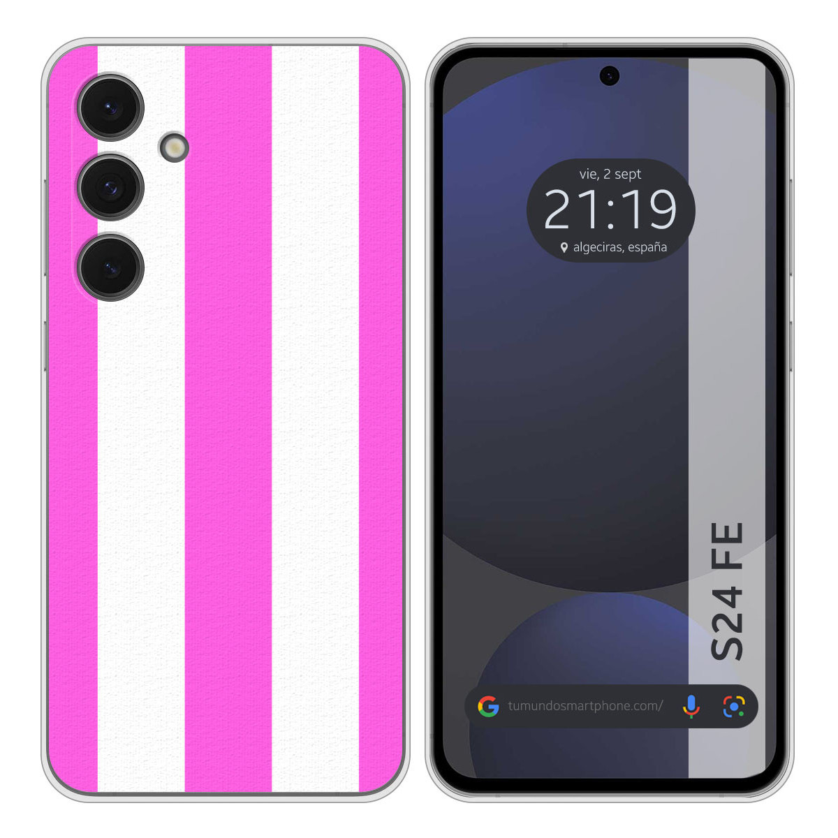 Funda Silicona para Samsung Galaxy S24 FE 5G...