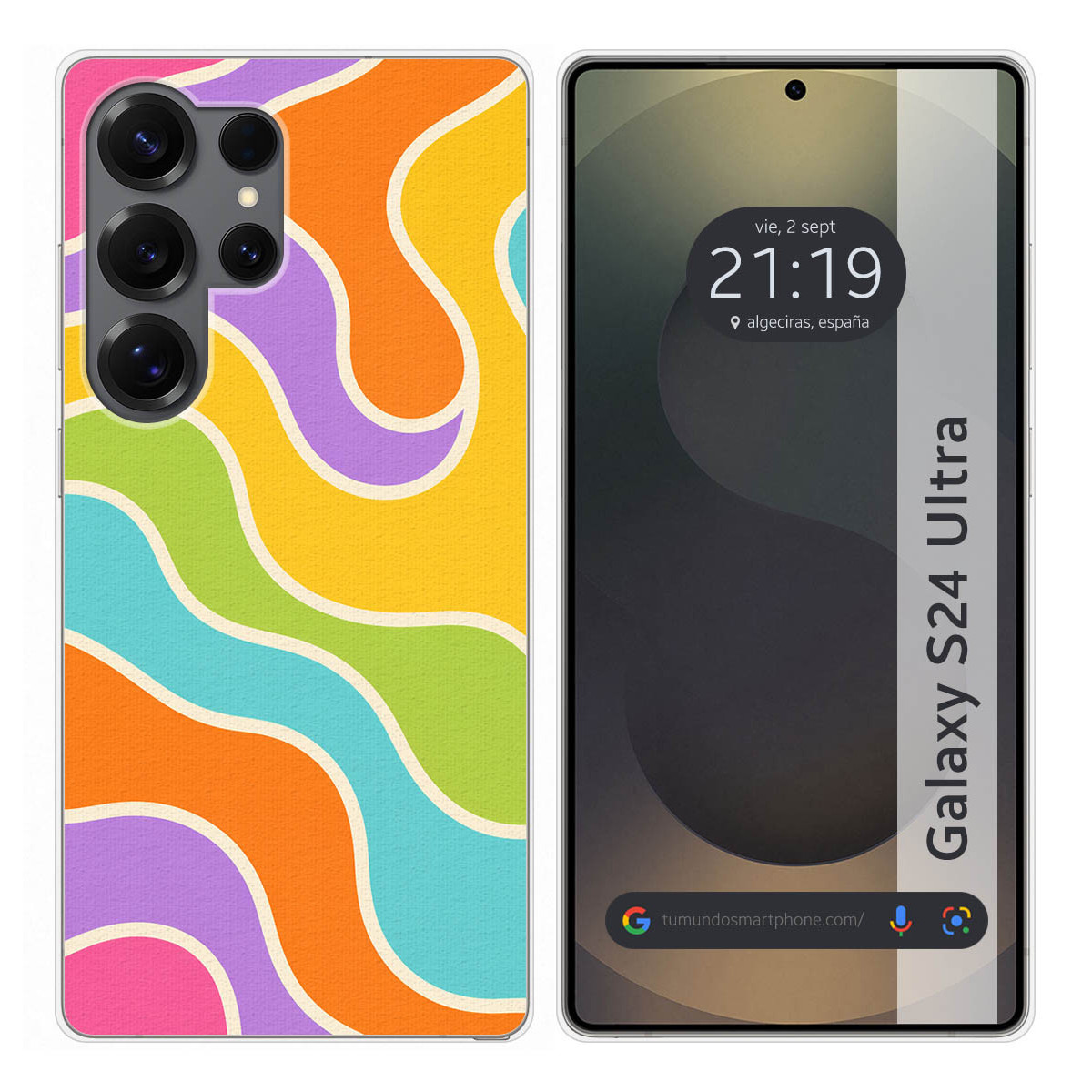 Funda Silicona para Samsung Galaxy S24 Ultra 5G...