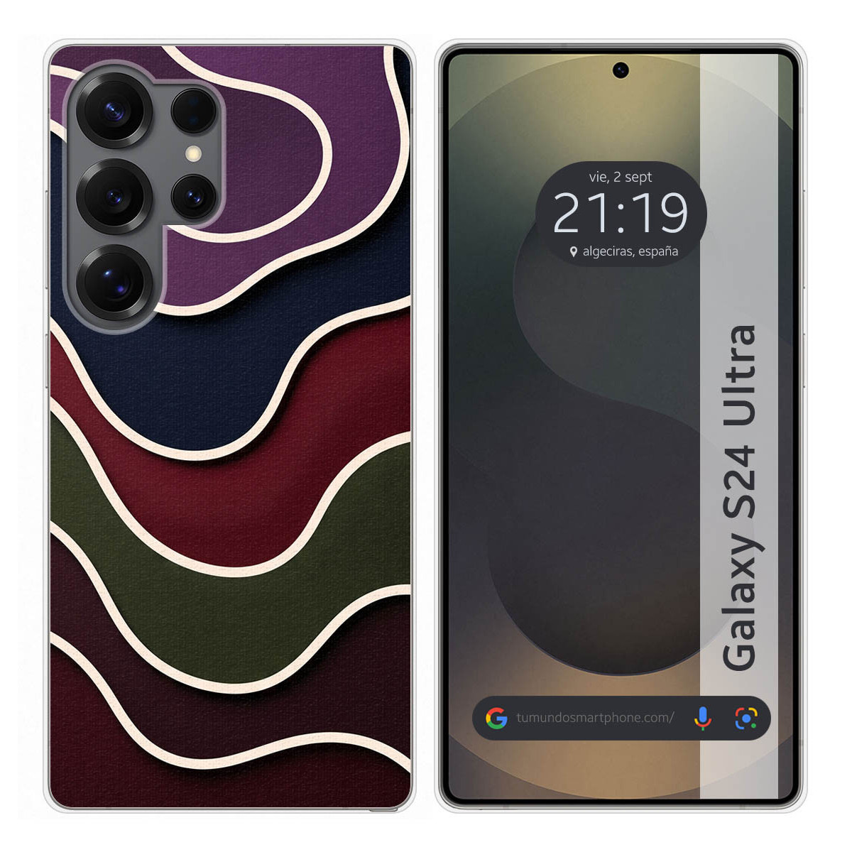 Funda Silicona para Samsung Galaxy S24 Ultra 5G...