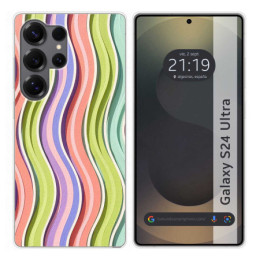 Funda Silicona para Samsung Galaxy S24 Ultra 5G diseño...