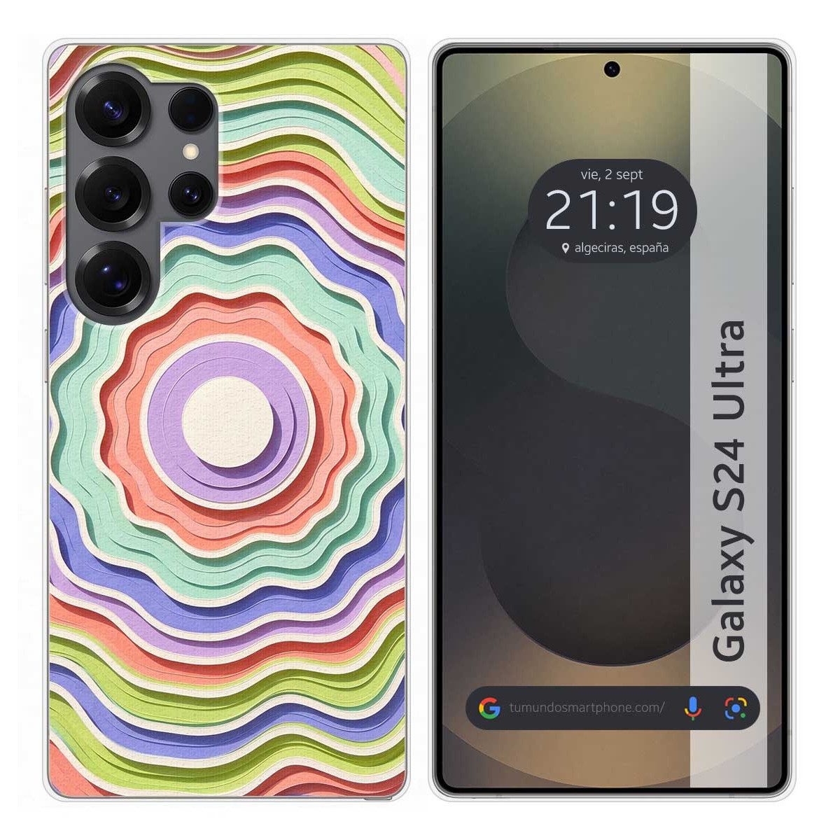 Funda Silicona para Samsung Galaxy S24 Ultra 5G...