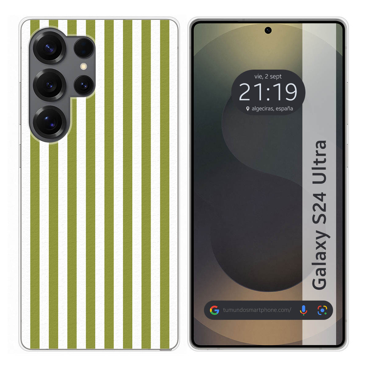 Funda Silicona para Samsung Galaxy S24 Ultra 5G...