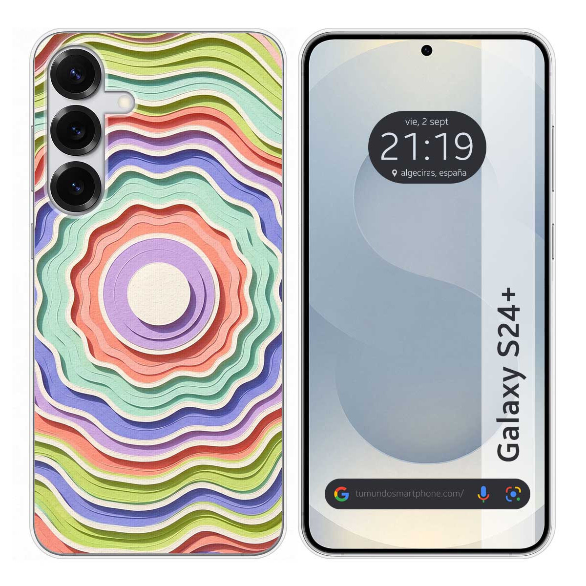 Funda Silicona para Samsung Galaxy S24+ Plus 5G...