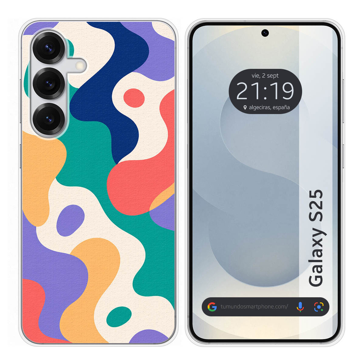 Funda Silicona para Samsung Galaxy S25 5G...