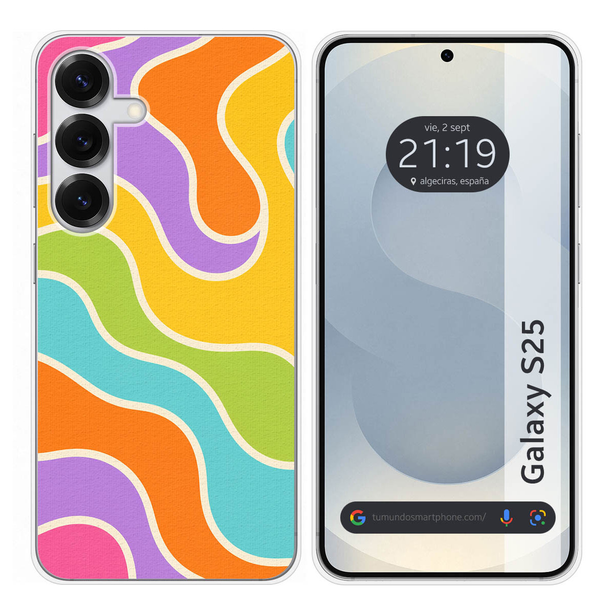 Funda Silicona para Samsung Galaxy S25 5G...