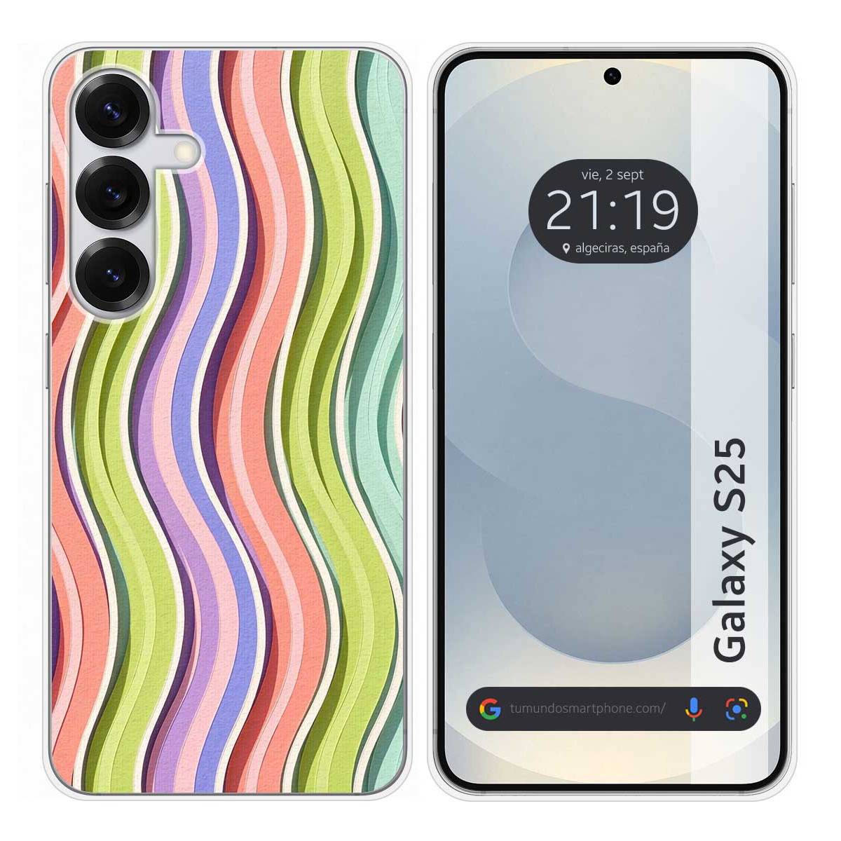 Funda Silicona para Samsung Galaxy S25 5G...