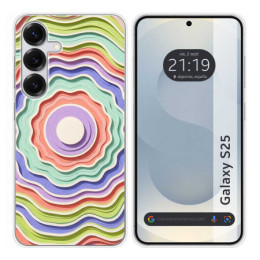 Funda Silicona para Samsung Galaxy S25 5G diseño Splash...