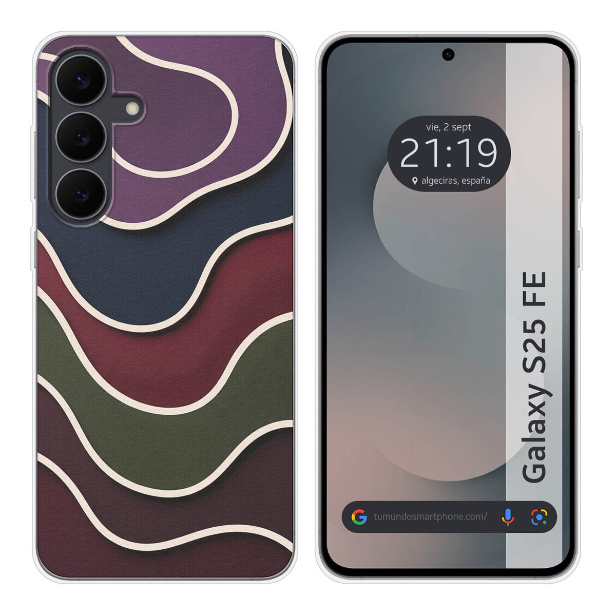 Funda Silicona para Samsung Galaxy S25 FE 5G...