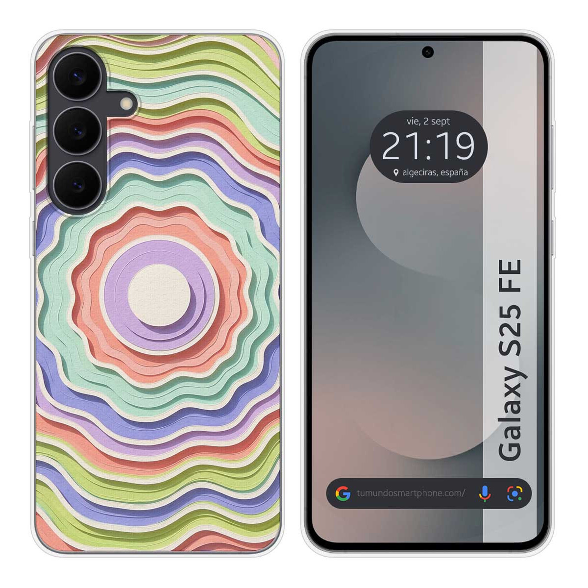 Funda Silicona para Samsung Galaxy S25 FE 5G...
