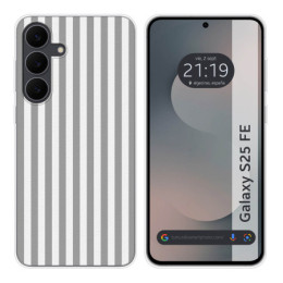 Funda Silicona para Samsung Galaxy S25 FE 5G diseño Lines...