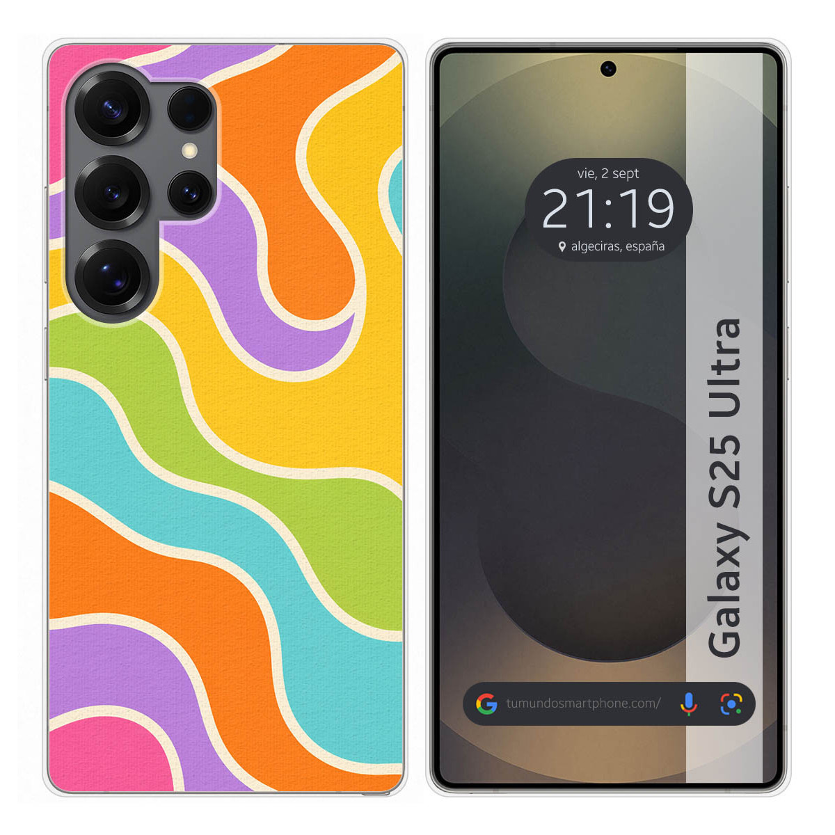 Funda Silicona para Samsung Galaxy S25 Ultra 5G...