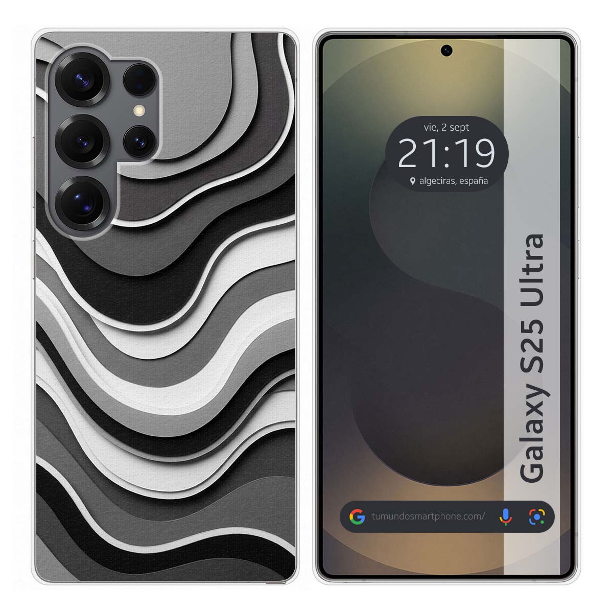 Funda Silicona para Samsung Galaxy S25 Ultra 5G...