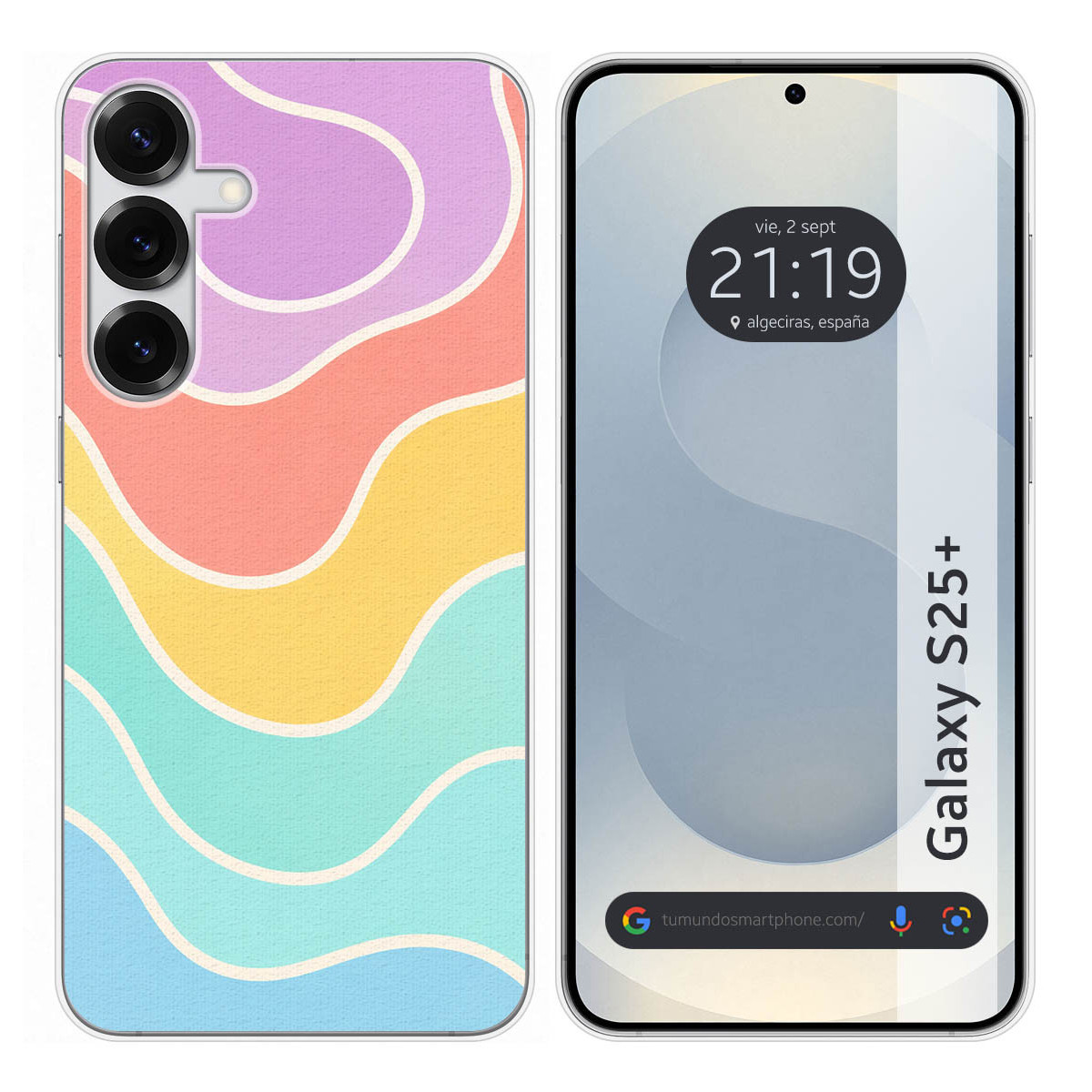 Funda Silicona para Samsung Galaxy S25+ Plus 5G...