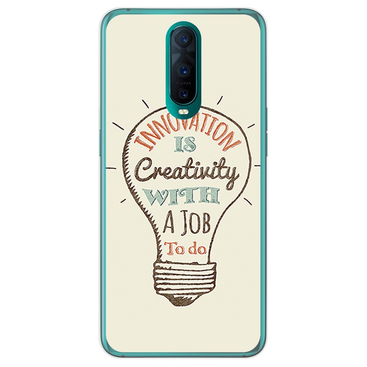 Funda Gel Tpu para Oppo RX17 Pro diseño Creativity Dibujos