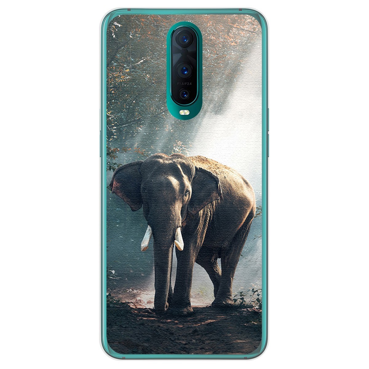 Funda Gel Tpu para Oppo RX17 Pro diseño Elefante Dibujos