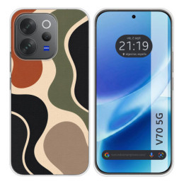 Funda Silicona para Vivo V70 5G diseño Splash 02 Dibujos