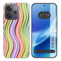 Funda Silicona para Vivo V70 5G diseño Splash 06 Dibujos