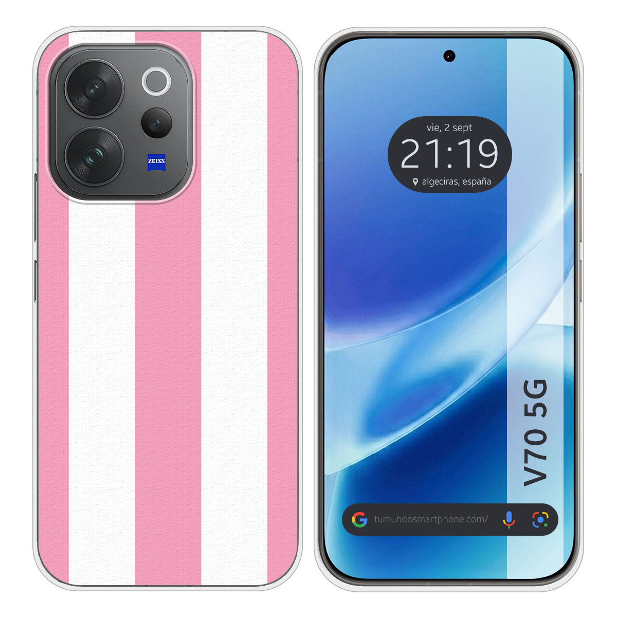 Funda Silicona para Vivo V70 5G diseño Lines 07...