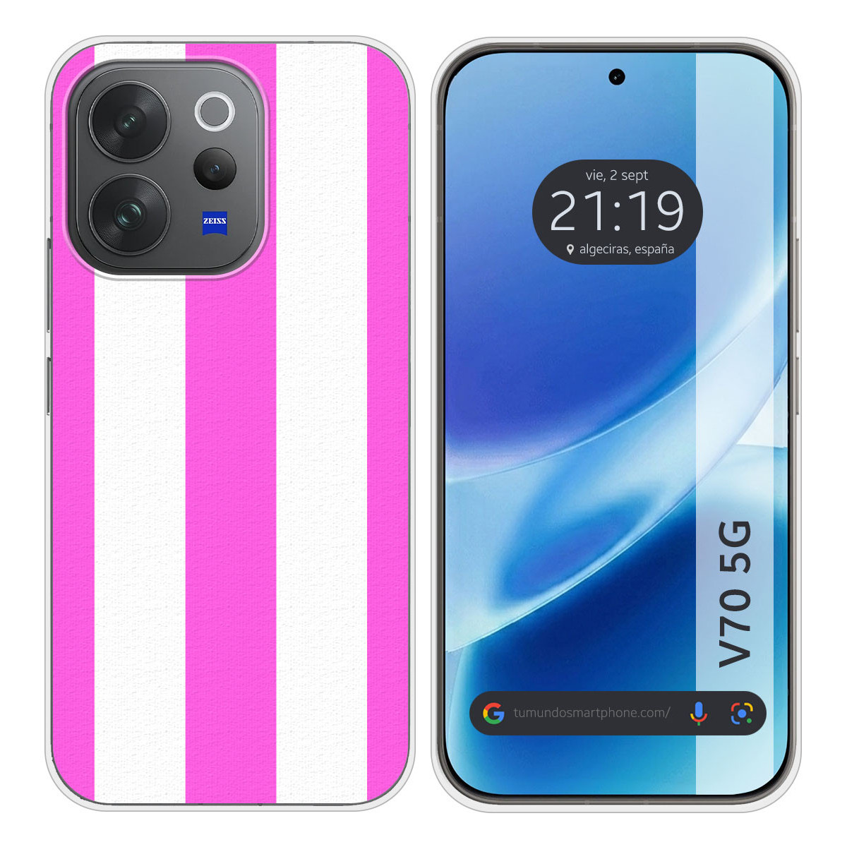 Funda Silicona para Vivo V70 5G diseño Lines 09...