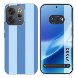 Funda Silicona para Vivo V70 5G diseño Lines 10 Dibujos