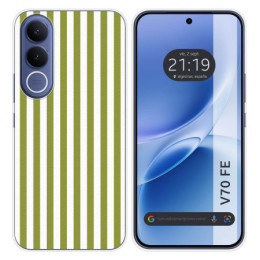 Funda Silicona para Vivo V70 FE diseño Lines 02 Dibujos