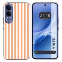 Funda Silicona para Vivo V70 FE diseño Lines 05 Dibujos