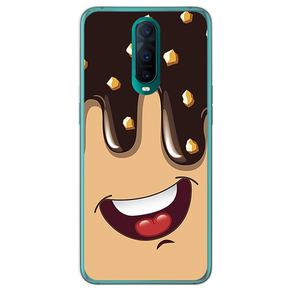 Funda Gel Tpu para Oppo RX17 Pro diseño Helado Chocolate Dibujos