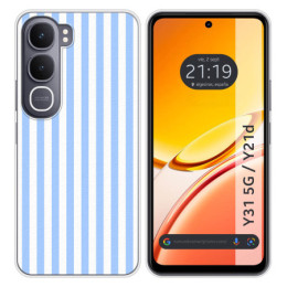 Funda Silicona para Vivo Y31 5G / Y21d diseño Lines 04...