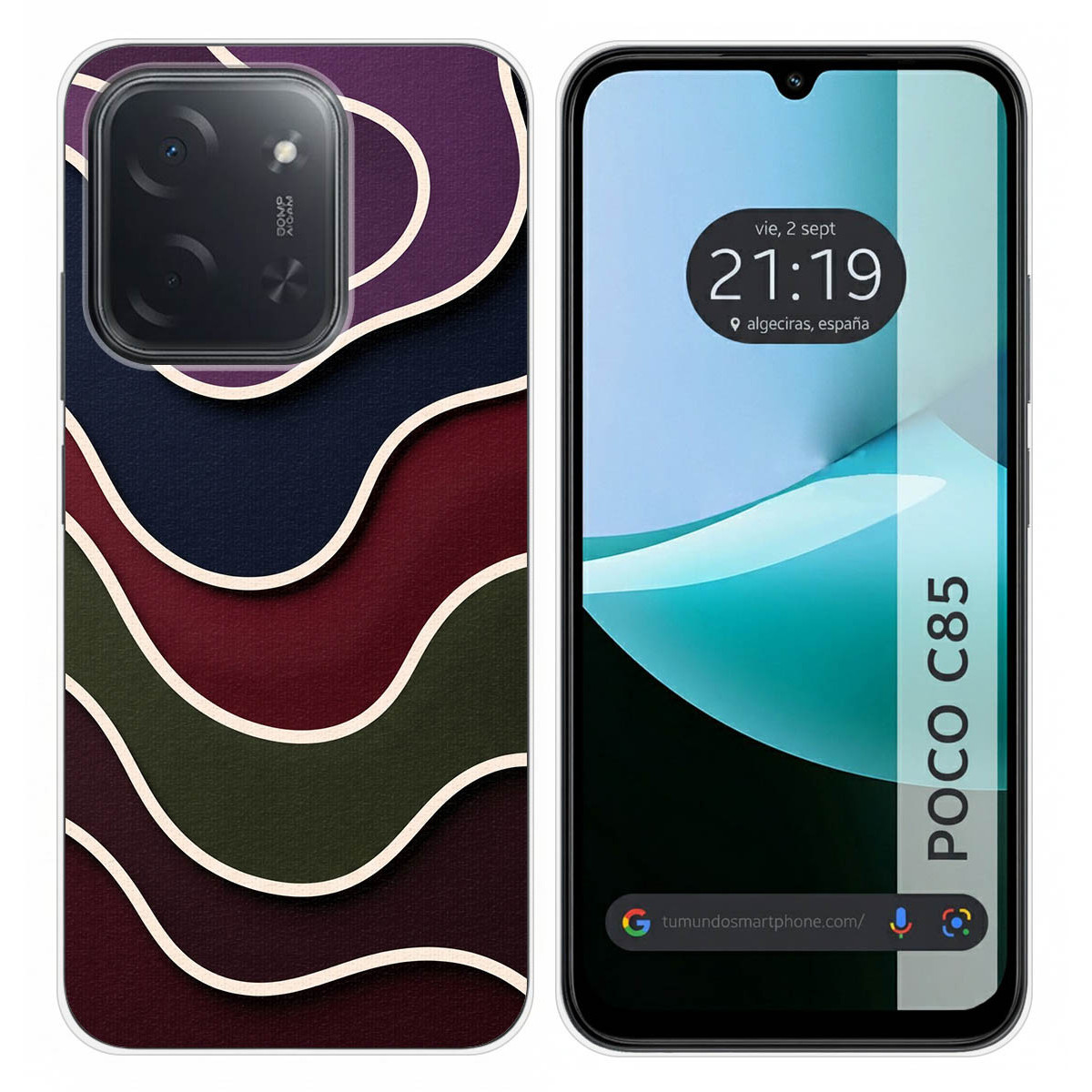 Funda Silicona para Xiaomi Poco C85 diseño...