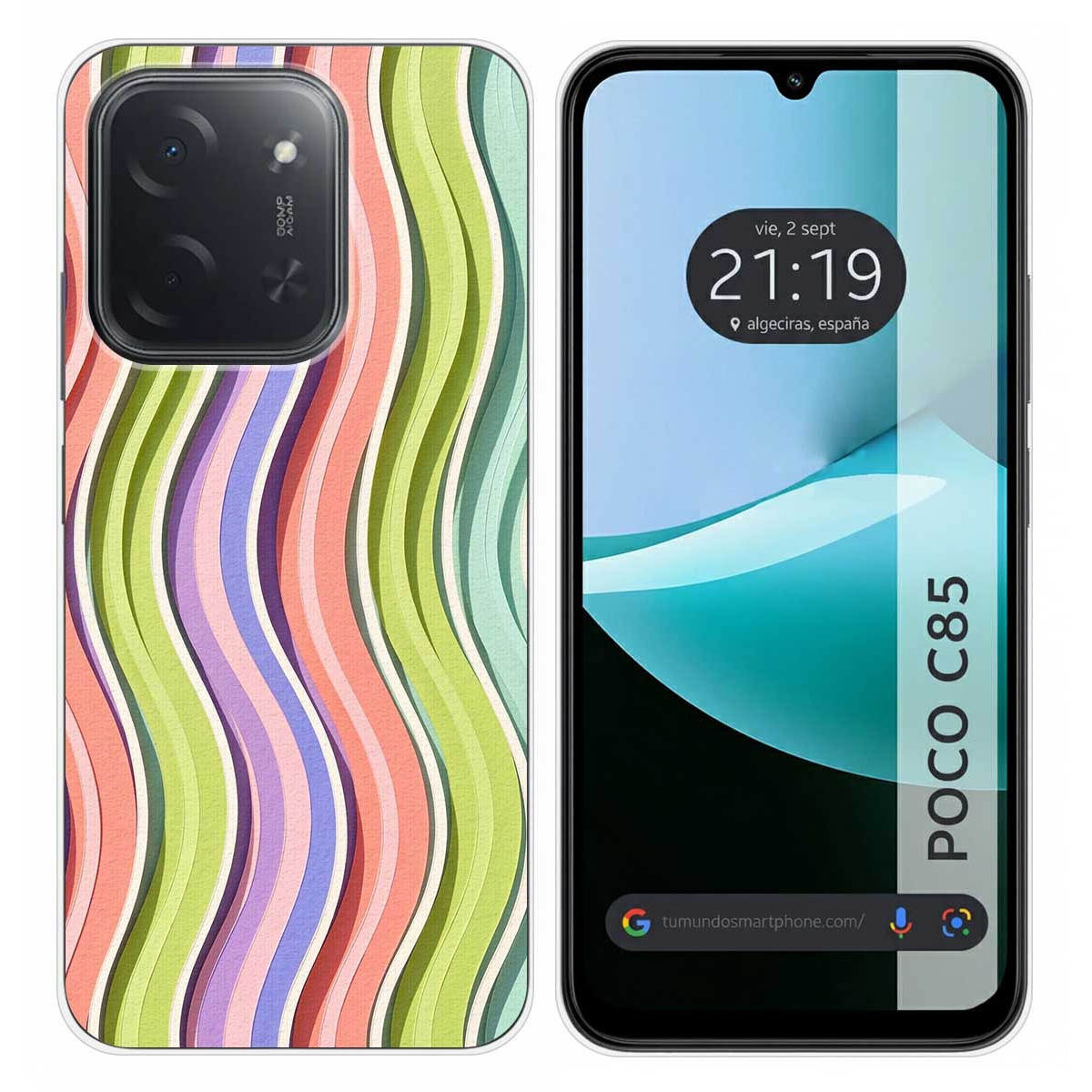 Funda Silicona para Xiaomi Poco C85 diseño...