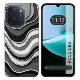 Funda Silicona para Xiaomi Poco C85 diseño Splash 07 Dibujos