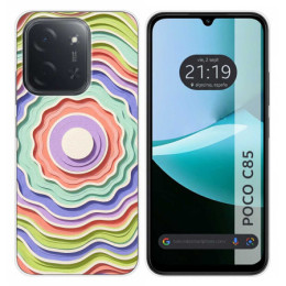 Funda Silicona para Xiaomi Poco C85 diseño Splash 08 Dibujos