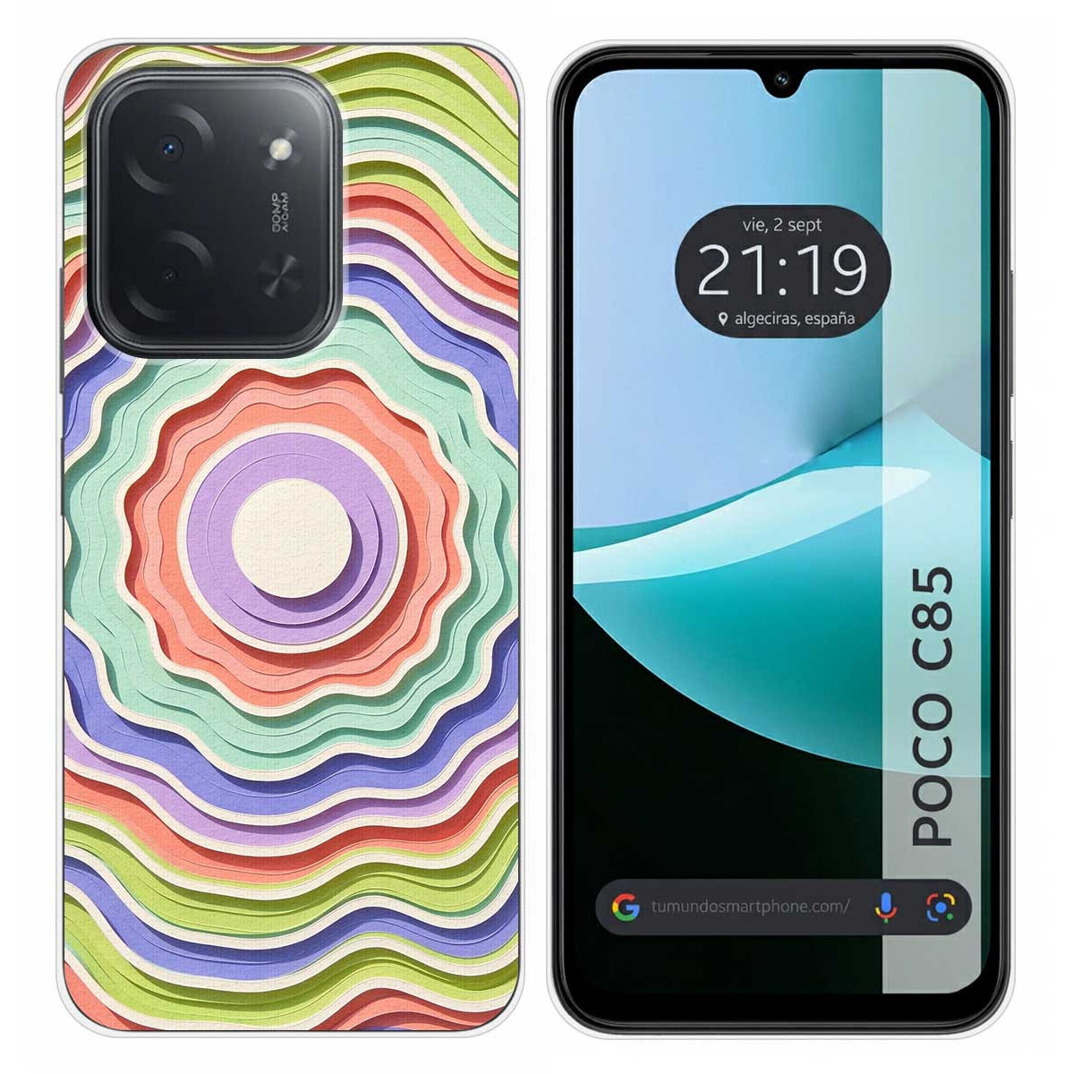 Funda Silicona para Xiaomi Poco C85 diseño...