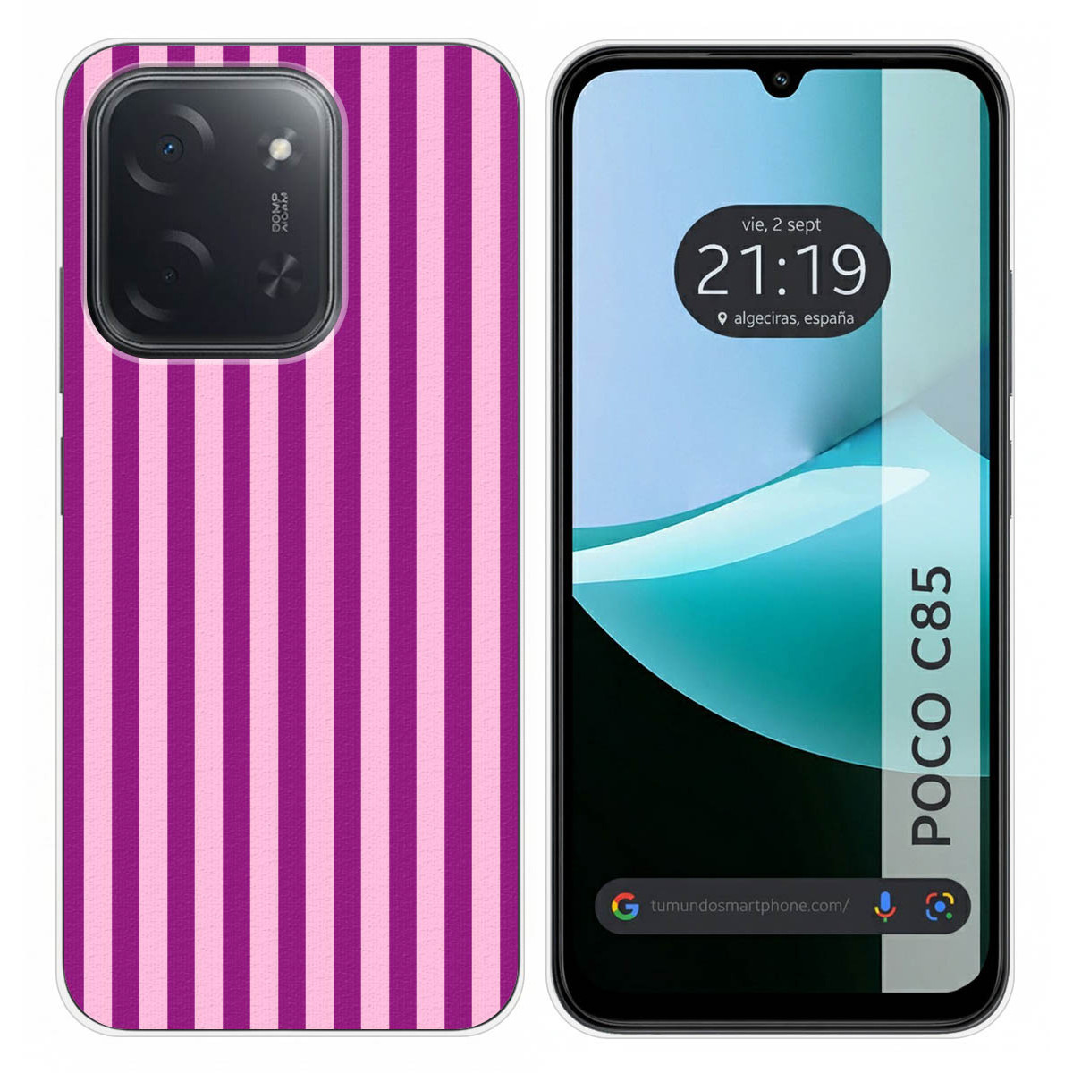 Funda Silicona para Xiaomi Poco C85 diseño...