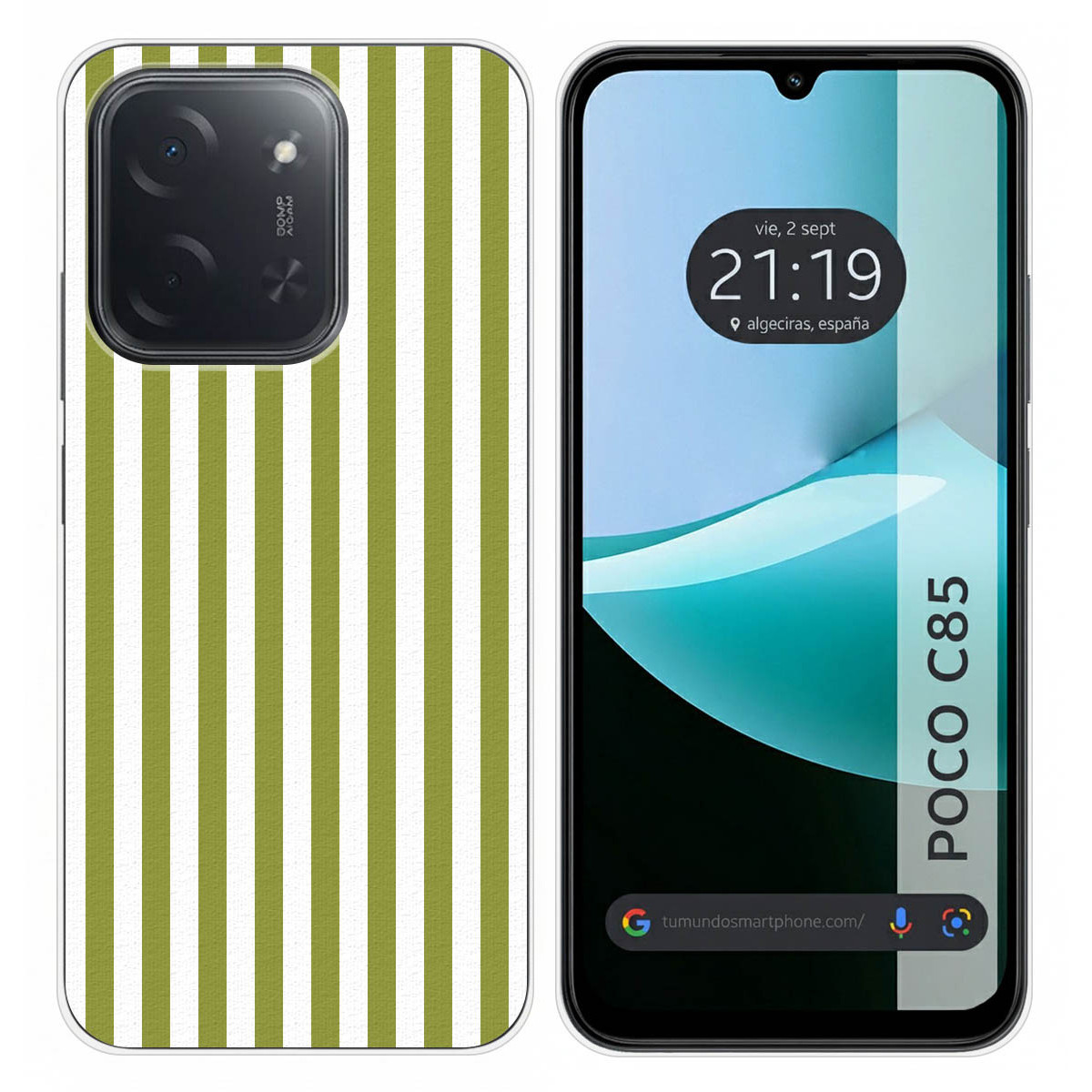 Funda Silicona para Xiaomi Poco C85 diseño...