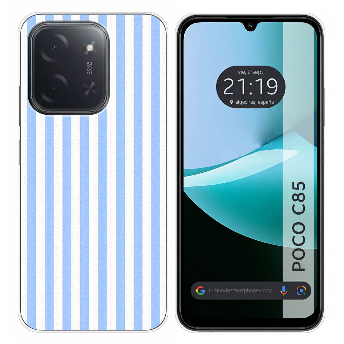 Funda Silicona para Xiaomi Poco C85 diseño...