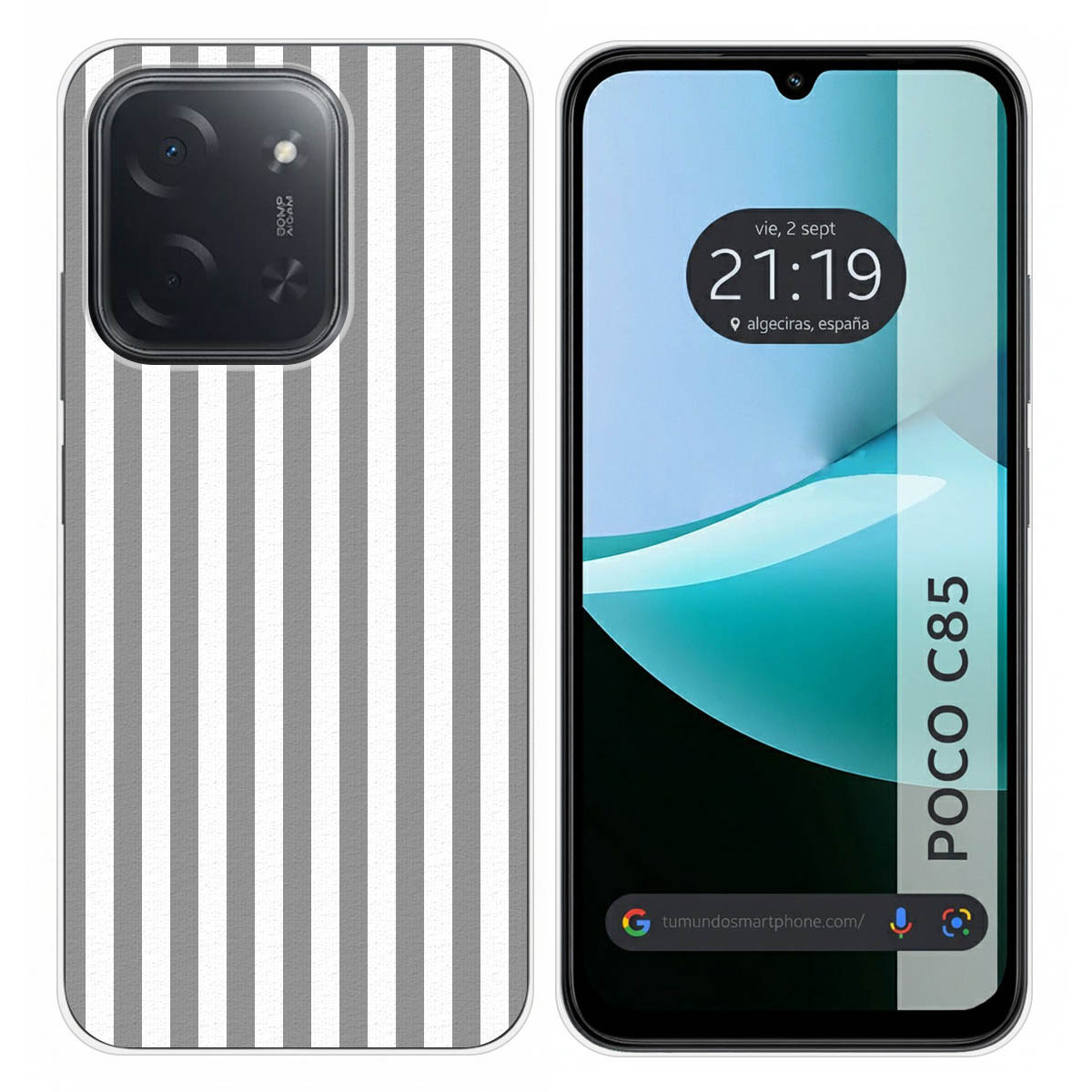 Funda Silicona para Xiaomi Poco C85 diseño...