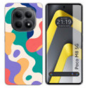 Funda Silicona para Xiaomi Poco M8 5G diseño Splash 01 Dibujos