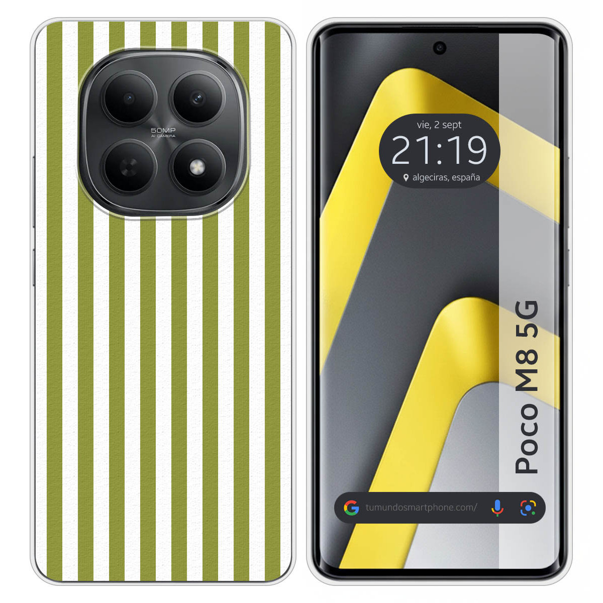 Funda Silicona para Xiaomi Poco M8 5G diseño...