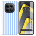 Funda Silicona para Xiaomi Poco M8 5G diseño Lines 04 Dibujos