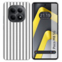 Funda Silicona para Xiaomi Poco M8 5G diseño Lines 06 Dibujos