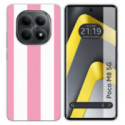 Funda Silicona para Xiaomi Poco M8 5G diseño Lines 07 Dibujos