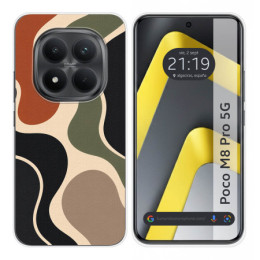 Funda Silicona para Xiaomi Poco M8 Pro 5G diseño Splash...