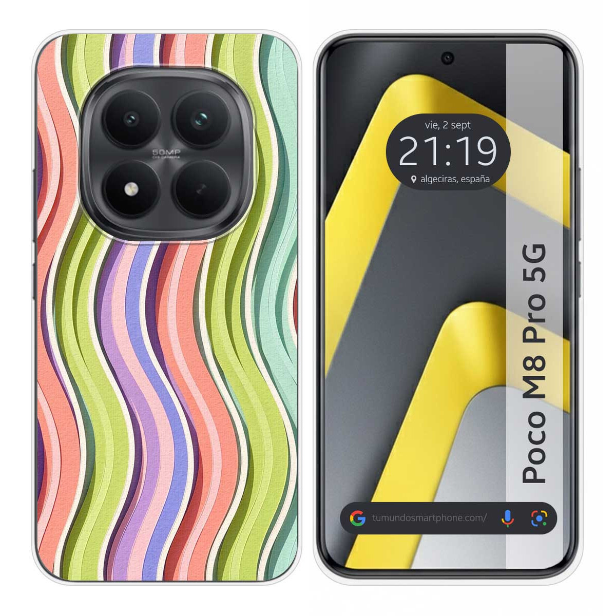 Funda Silicona para Xiaomi Poco M8 Pro 5G...