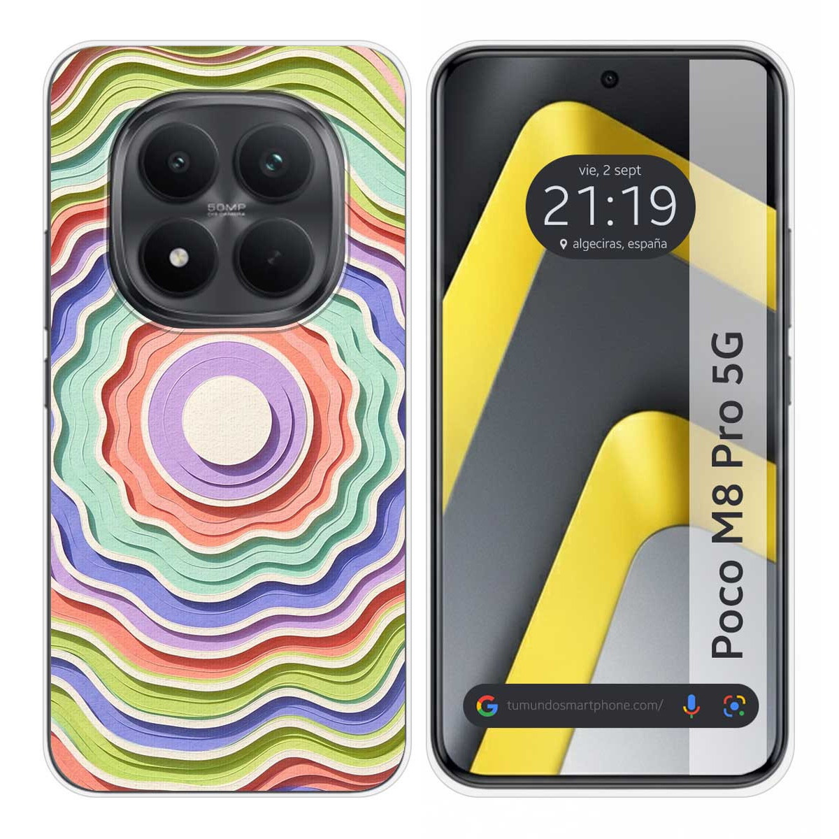 Funda Silicona para Xiaomi Poco M8 Pro 5G...