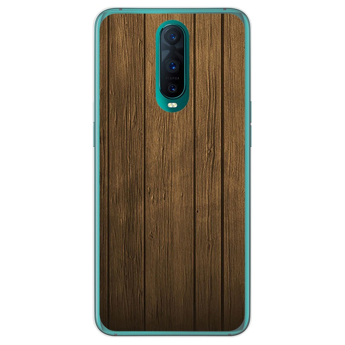 Funda Gel Tpu para Oppo RX17 Pro diseño Madera Dibujos