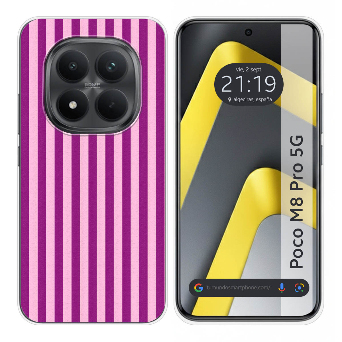 Funda Silicona para Xiaomi Poco M8 Pro 5G...