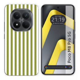 Funda Silicona para Xiaomi Poco M8 Pro 5G diseño Lines 02...
