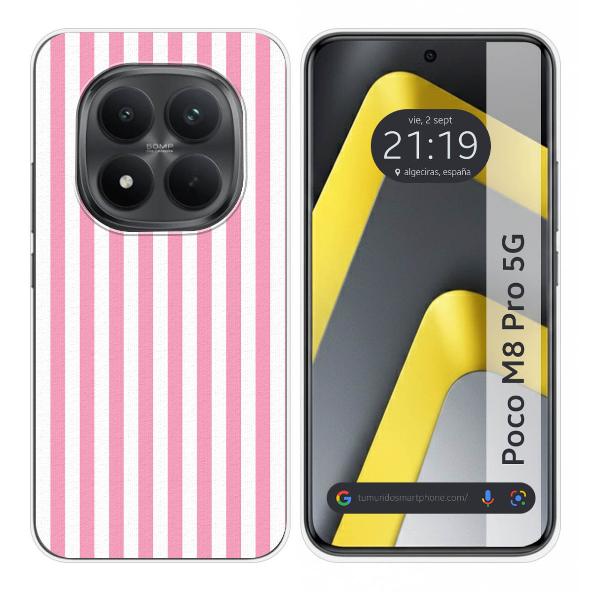 Funda Silicona para Xiaomi Poco M8 Pro 5G...