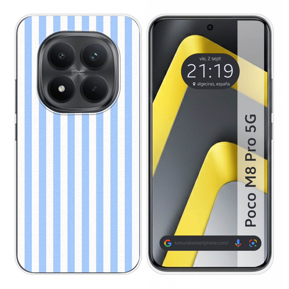 Funda Silicona para Xiaomi Poco M8 Pro 5G...